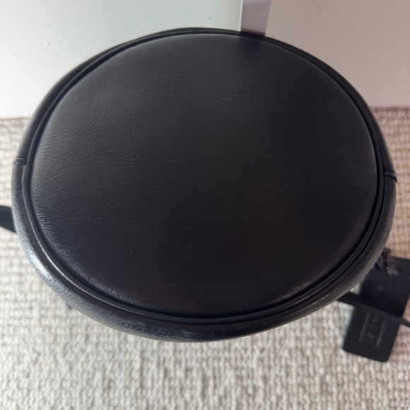 Coach Bleeker small mini duffle bag in black glove tanned leather. #D1481-32281. - Picture 4 of 11